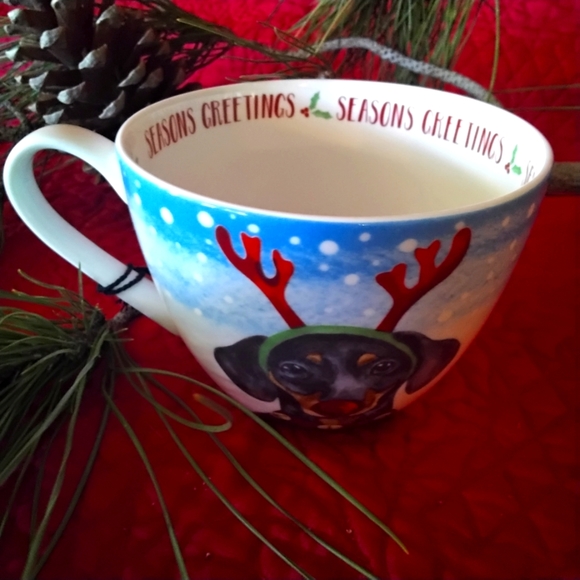 New! ☃️Portabello by Design Christmas Mug nwt - Picture 2 of 6